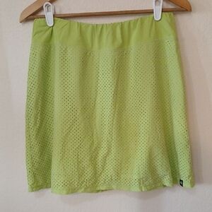 Lija Mesh Tennis Skirt Skort Lime Green